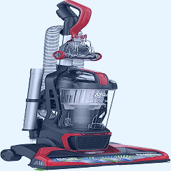 Amazon.com - Dirt Devil Endura Max XL Upright Vacuum Cleaner, Bagless,  Lightweight, UD70182, Red
